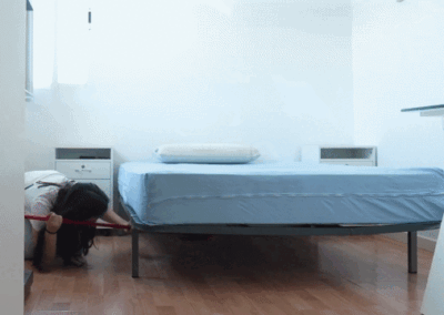 Limpieza bajo la cama